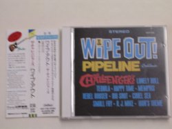 Photo1: THE CHALLENGERS - WIPE OUT! / 1991 JAPAN ORIGINAL used CD With OBI 