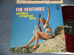 Photo1: THE VENTURES ベンチャーズ -  GOLDEN ORIGINAL HITS 太陽の街 (Ex++/Ex+) / 1967 JAPAN ORIGINAL "2000 Yen Mark"  "RED WAX" used LP 