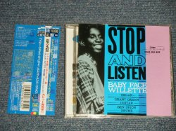 Photo1: BABY FACE WILLETTE  ベイビー・フェイス・ウィレット - STOP AND LISTEN ストップ・アンド・リッスン (MINT/MINT) / 2005 JAPAN Used CD With OBI