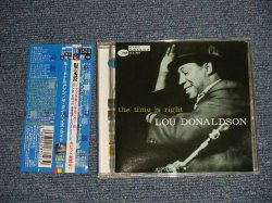 Photo1: LOU DONALDSON ルー・ドナルドソン - THE TIME IS RIGHTザ・タイム・イズ・ライト (MINT/MINT) / 2005 JAPAN Used CD With OBI