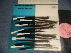 Photo1: DAVE McKENNA  デイヴ・マッケンナ - SOLO PIANO ソロ・ピアノ (Ex++/MINT-) / 1970's JAPAN MONO Used LP