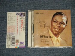 Photo1: NAT KINGCOLE ナット・キング・コール  - LOVE IS THE THING 恋こそはすべて (MINT/MINT) / 2006 JAPAN Used CD With OBI