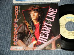 Photo1: ROBIN GEORGE ロビン・ジョージ - A)HEARTLINE 燃えるハートライン  SPACE KADETT  (Ex+/Ex+, MINT- STOFC) / 1985 JAPAN ORIGINALN Used 7" Single 