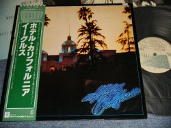 Photo1: EAGLES イーグルス - HOTEL CALIFORNIA (With POSTER + INSERTS) (MINT-/MINT-) / 1981 Japan Reissue Used LP with OBI