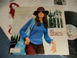 Photo1: CARLY SIMON カーリー・サイモン -  NO SECRETS (With CUSTOM INNER SLEEVE) (Ex+/Ex+++ STOFC, STOL) / 1970's JAPAN REISSUE Used LP