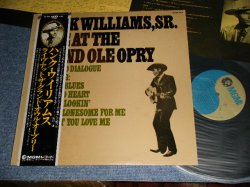 Photo1: HANK WILLIAMS ハンク・ウイリアムス - LIVE AT THE GRAND OPRY (MINT-/MINT-)  / 1976 JAPAN ORIGINAL Used  LP  with OBI 