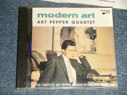 Photo1: ART PEPPER アート・ペッパー - MODERN ART (MINT-/MINT) / 1987 JAPAN ORIGINAL Used CD ¥3200 mark 