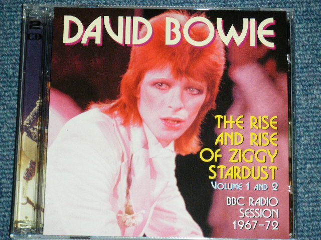 DAVID BOWIE  - THE RISE AND RIZE OF ZIGGY STARDUST VOL.1&2 ( BBC 1967-1972 )  / 2000  ORIGINAL? COLLECTOR'S 