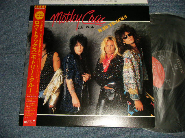 MOTLEY-CRUE Mötley Crüe モトリー・クルー - RAW TRACKS ロウ・トラックス B(Ex++/MINT- SWOFC)  / 1988 JAPAN ORIGINAL 
