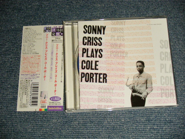 SONNY CRISS ソニー・クリス - SONNY CRISS PLAYS COLE PORTER ソニー・クリス・プレイズ・コール・ポーター (MINT-/MINT) / 2006 JAPAN Used CD With OBI