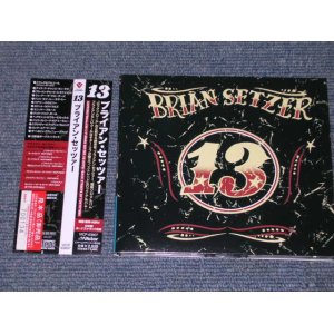 Photo: BRIAN SETZER (STRAY CATS ストレイ・キャッツ ) - 13 / 2006 JAPAN PROMO CD With OBI 