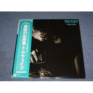 Photo: TOM WAITS - FOREIGN AFFAIRS / 1977 JAPAN ORIGINAL LP+Obi 