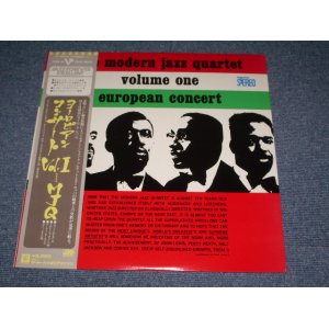 Photo: MJQ / THE MODERN JAZZ QUARTET - EUROPEAN CONCERT VOL.1 / 1970s  JAPAN Used LP With OBI 