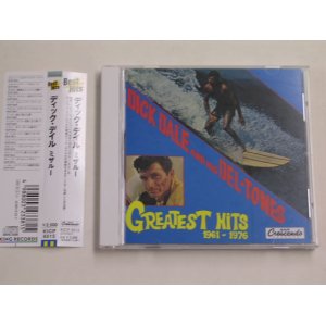 Photo: DICK DALE & HIS DEL-TONES - GREATEST HITS 1961-1976 / 1999 JAPAN ORIGINAL used  CD With OBI 