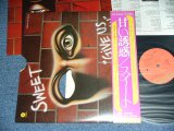 Photo: SWEET - GIVE US A WINK / 1976 JAPAN  ORIGINAL Used  LP With OBI 