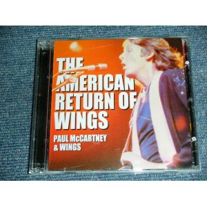 Photo: PAUL McCARTNEY ( of THE BEATLES ) - THE AMERICAN RETURN OF WINGS ( 2 CD's ) / 1999 Used COLLECTOR'S 2 CD 