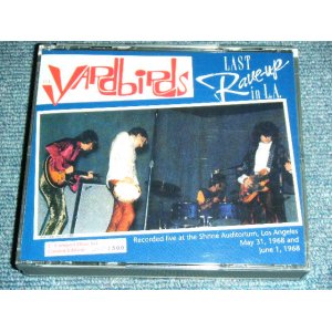 Photo: THE YARDBIRDS - LAST RAVE-UP IN L.A. / Brand New COLLECTOR'S 2 CD