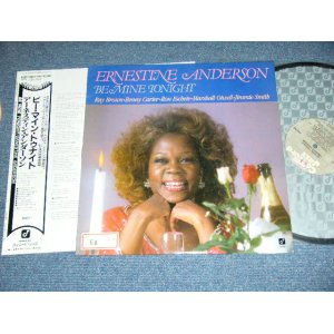 Photo: ERNESTINE ANDERSON  - BE MINE TONIGHT / 1987 US ORIGINAL + JAPAN LINNER OBI  Used LP 