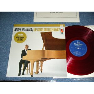 Photo: ROGER WILLIAMS - THE SOLID GOLD STEINWAY : ROGER WILLIAMS LIFE STORY  / 1960's JAPAN  ORIGINAL RED WAX Vinyl + USA JACKET Used LP 