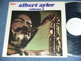 Photo: ALBERT AYLER - VOLUME 2 / 1971 Japan White Label Promo LP 