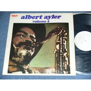 Photo: ALBERT AYLER - VOLUME 2 / 1971 Japan White Label Promo LP 