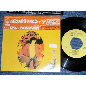 Photo: DONOVAN - I LOVE MY SHIRT  / 1969? JAPAN ORIGINAL YELLOW Label Promo Used  7"45 With PICTURE COVER 