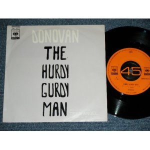 Photo: DONOVAN - THE HURDY GURDY MAN  / 1968 JAPAN ORIGINAL Used  7"45 With PICTURE SLEEVE 