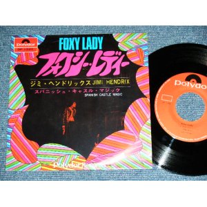 Photo: JIMI HENDRIX - FOXY LADY ( Ex+++/MINT- )  / 1968 JAPAN ORIGINAL Used  7"45 With PICTURE SLEEVE 