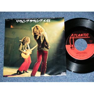 Photo: LED ZEPPELIN - LIVING LOVING MAID  / 1970 JAPAN ORIGINAL Used 7" Single With PICTURE SLEEVE 