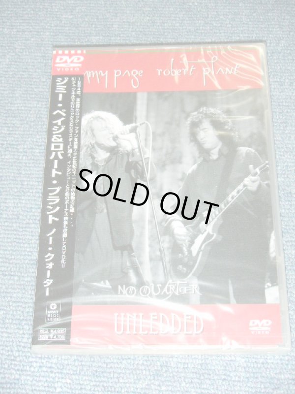 Photo1: JIMMY PAGE & ROBERT PLANT of LED ZEPPELIN - NO QUARTER UNLIMITED  / 2004 JAPAN ORIGINAL Brand New SEALED  DVD