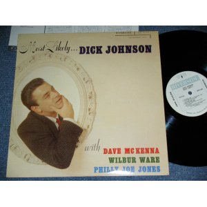 Photo: DICK JOHNSON - MOST LIKELY...  / 1992 JAPAN LINNER + US Press Used LP