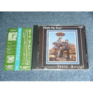 Photo: STEVE JORDAN - THAT'S MY BOY! / 1990's  JAPAN ORIGINAL Used CD With OBI