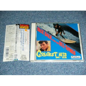 Photo: DICK DALE & HIS DEL-TONES - GREATEST HITS 1961-1976 / 1992 JAPAN ORIGINAL Used CD With OBI 