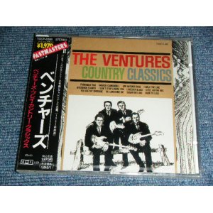 Photo: THE VENTURES - THE VENTURES PLAY THE COUNTRY CLASSICS / 1990 JAPAN ORIGINAL Brand New SEALED  CD With OBI 