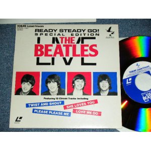 Photo: The BEATLES - READY STEADY GO! SPECIAL EDITION THE BEATLES LIVE  / 1985 JAPAN ORIGINAL  Used LASER DISC With OBI 