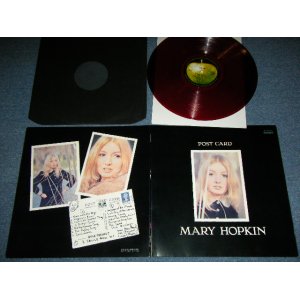 Photo: MARY HOPKIN　メリー・ホプキン - POST CARD / 1969 JAPAN ORIGINAL RED VINYL WAX LP