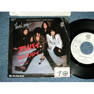 Photo: THIN LIZZY シン・リジィ - WAITING FOR AN ALIBI アリバイ ( Ex-/Ex+++ )  / 1979 JAPAN ORIGINAL  WHITE  LABEL PROMO 7"45 With PICTURE COVER