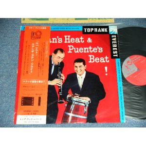 Photo: WOODY HERMAN & TITO PUENTE - HERMAN'S HEAT & PUENTE'S BEAT / 1958 JAPAN ORIGINAL Used LP With OBI 