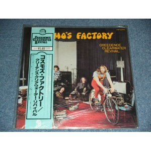 Photo: CREEDENCE CLEARWATER REVIVAL = CCR -  COSMO'S FACTORY ( MINT-/MINT- ) / 1980's  JAPAN LAST  REISSUE on ANALOGUE With"TAX IN" PRICE on OBI Used  LP With OBI & Original Outer Vinyl Cover from Company