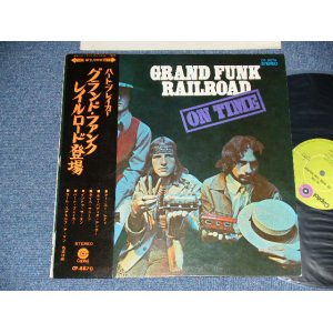 Photo: GRAND FUNK RAILROAD = GFR - ON TIME ( Ex++/MINT- ) / 1969 JAPAN  ORIGINAL Used  LP With OBI