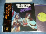 Photo: GRAND FUNK RAILROAD = GFR - ON TIME ( Ex/Ex+) / 1969 JAPAN  ORIGINAL RED WAX Vinyl  赤盤 Used  LP With OBI