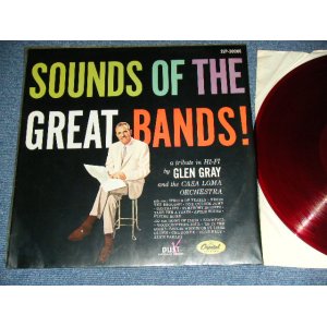 Photo: GLEN GRAY and The CASA LOMA ORCHESTRA - SOUNDS OF THE GREAT BANDS  ビッグ・スター・バンド・テーマ・アルバム 　( MINT-MINT- ) / 1950's  JAPAN ORIGINAL "RED WAX Vinyl" & " With OUTER VINYL COVER"  Used LP  