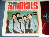 Photo: The ANIMALS  アニマルズ - The ANIMALS "The HOUSE OF THE RISING SUN"  / 1964? JAPAN ORIGINAL RED WAX Vinyl MONO Used LP