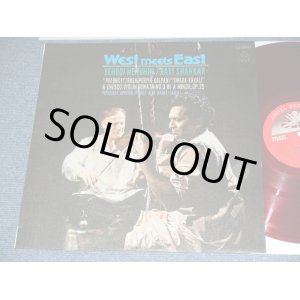 Photo: YEHUDI MENUHIN / RAVI SHANKAR ユーディー・メニューイン＋ラヴィ・シャンカール - WEST MEETS EAST / 1968 JAPAN ORIGINAL RED WAX Vinyl Used LP