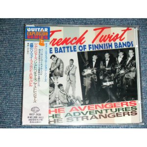 Photo: THE AVENGERS+THE ADVENTURES+THE STRANGERS アヴェンジャーズ＋アドベンチャーズ＋ストレンジャーズ- TRENCH TWIST-THE BATTLE OF FINNISH BANDS 夜霧のハイウエイ/ 1993 JAPAN ORIGINAL Brand New Sealed  CD 