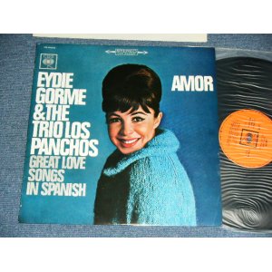 Photo: EYDIE GORME & The TRIO LOS PANCHOS イーディー・ゴーメ- AMOR : GREAT LOVE SONGS IN SPANISH   / 1964  JAPAN ORIGINAL Used LP