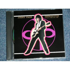 Photo: JIMMY PAGE  of LED ZEPPELIN - EMERALD EYES :LIVE IN THE USA 1988  / 1990 Release OLLECTRORS(BOOT) Used  CD