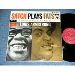 Photo: LOUIS ARMSTRONG ルイ・アームストロング　”サッチモ”  SATCH PLAYS FATS / 1956 JAPAN ORIGINAL Used LP 