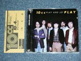 Photo: 10 CC - PLAY AND PLAY  ( Live  JAPAN 10/4/1977 : with REPRICA TICKET )  /   ORIGINAL?  COLLECTOR'S (BOOT)  "BRAND NEW" CD 