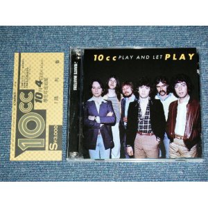 Photo: 10 CC - PLAY AND PLAY  ( Live  JAPAN 10/4/1977 : with REPRICA TICKET )  /   ORIGINAL?  COLLECTOR'S (BOOT)  "BRAND NEW" CD 